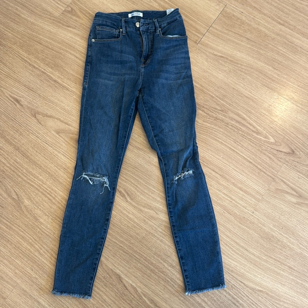 Good American good legs crop